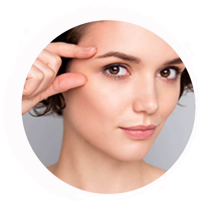 Densification du contour des yeux